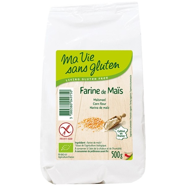 FARINE DE MAIS SS GLUTEN 500G MVSG