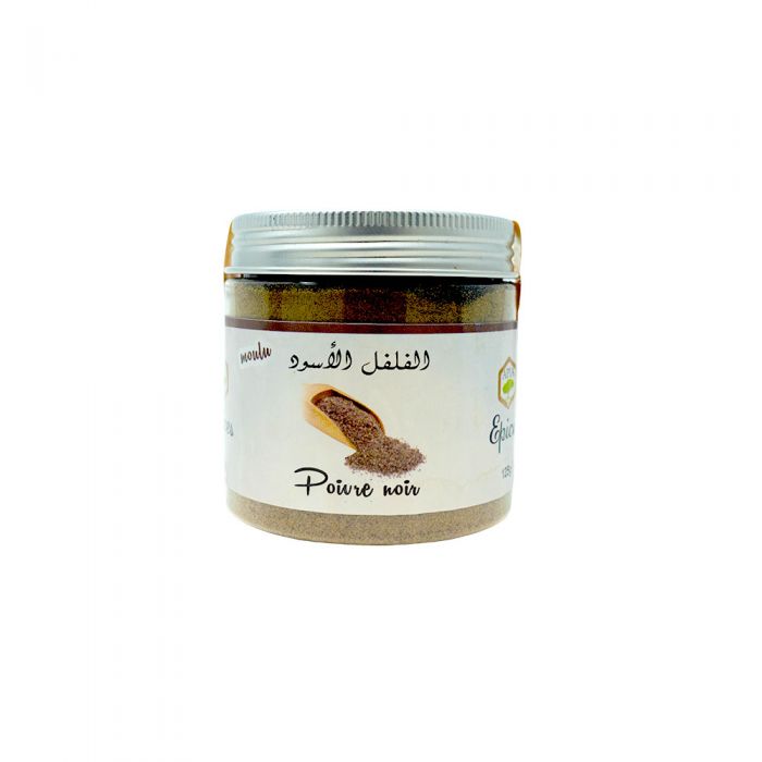POIVRE NOIR MOULU 125G APIA