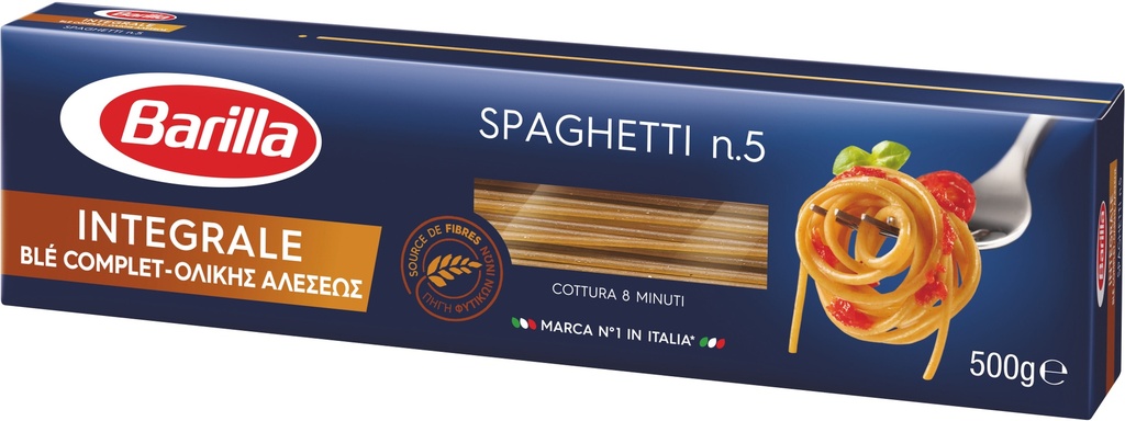 BARILLA SPAGHETTI INTEGRALE 500G