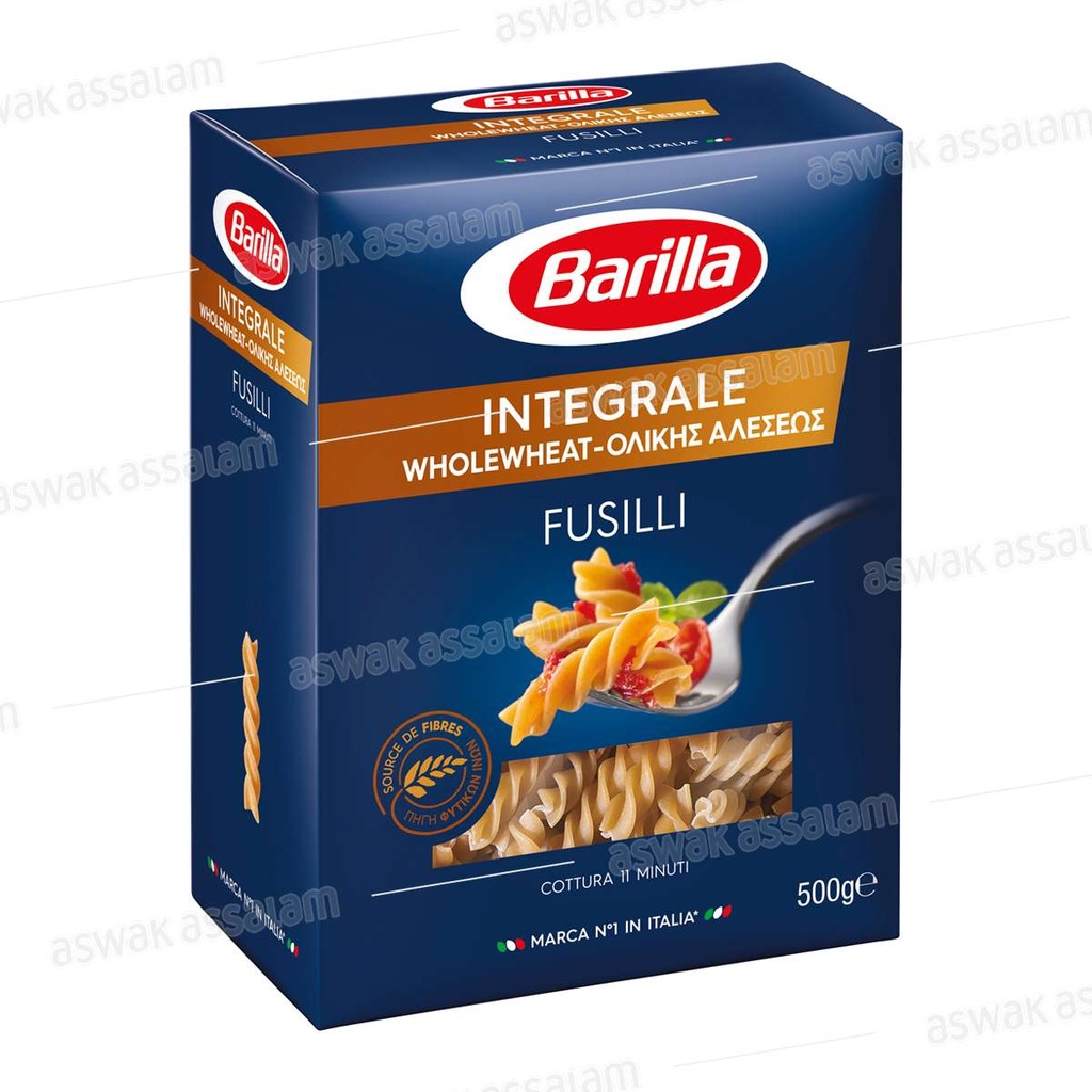 BARILLA FUSILLI INTÉGRALE BLÉ COMPLET 500G
