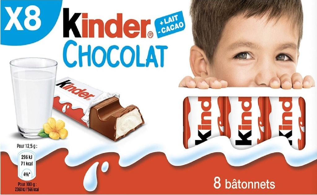 KINDER CHOCOLATE 100G T4