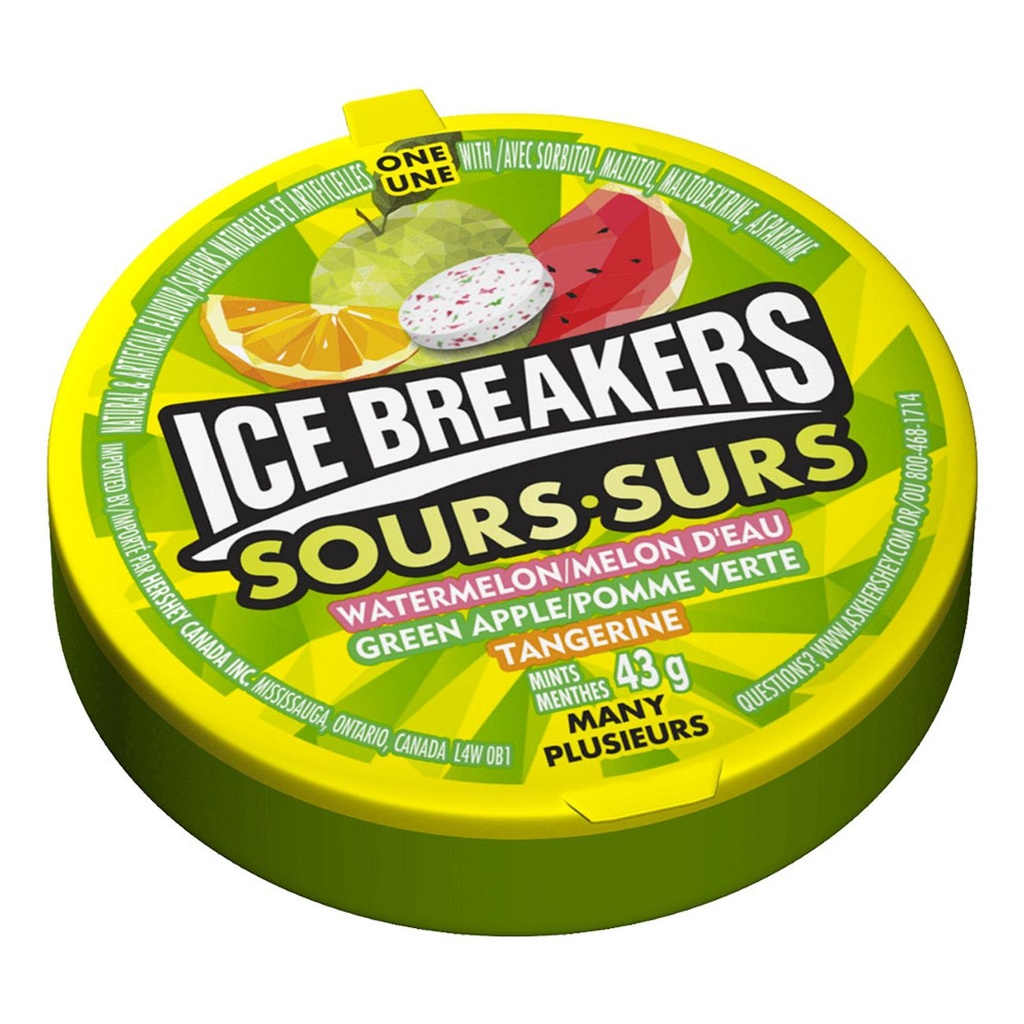 BONBON SS SUCRE ICE BREAKERS SOUR WATERMELON