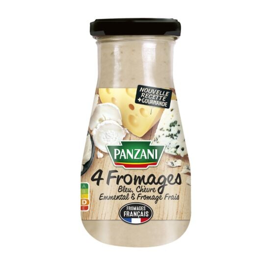 PANZANI SAUCE 4 FROMAGES 400G