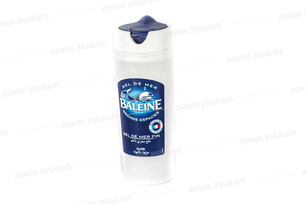 LA BALEINE SEL DE MER FIN IODE 125G