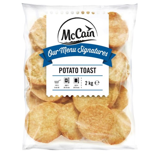 MCCAIN POTATO TOAST 2KG
