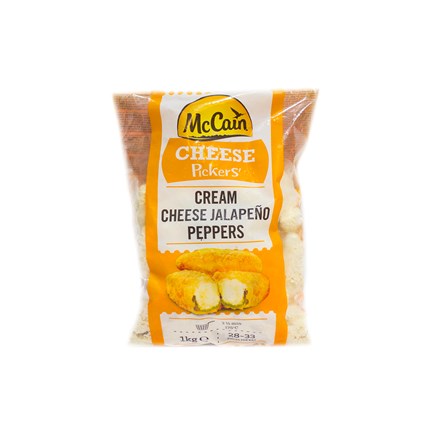 MCCAIN CREAM CHEESE JALAPEÑOS PEPPERS 1KG