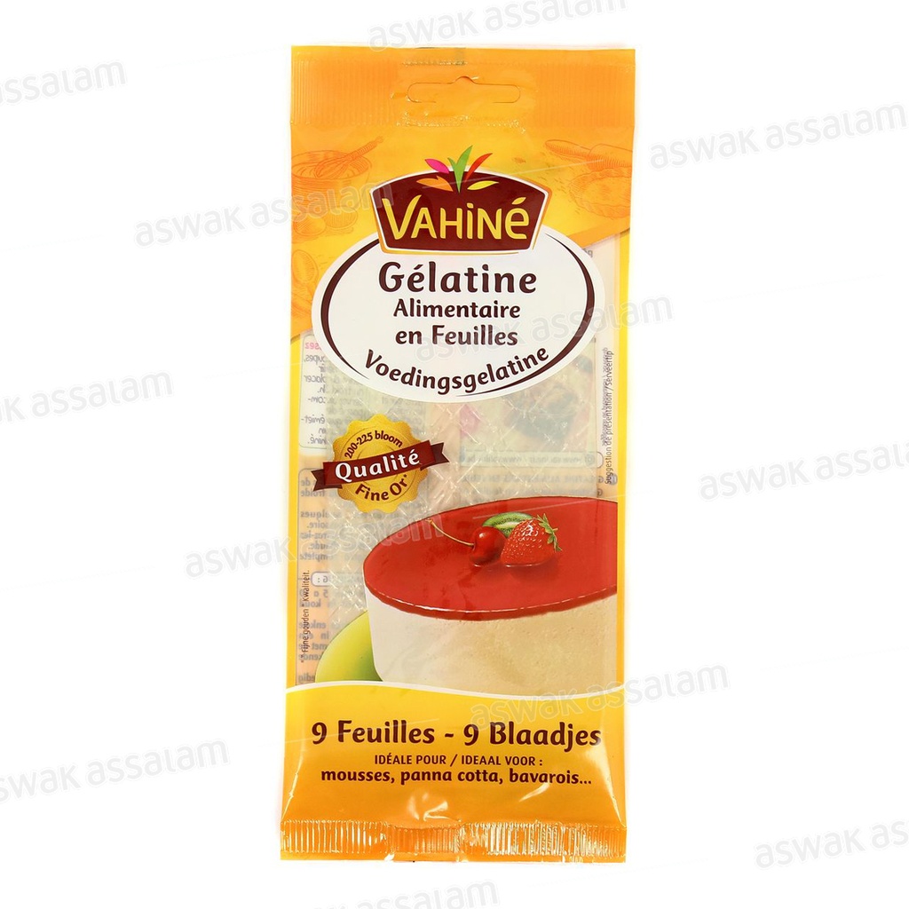 VAHINE GELATINE ALIMENTAIRE HALAL*9 17G