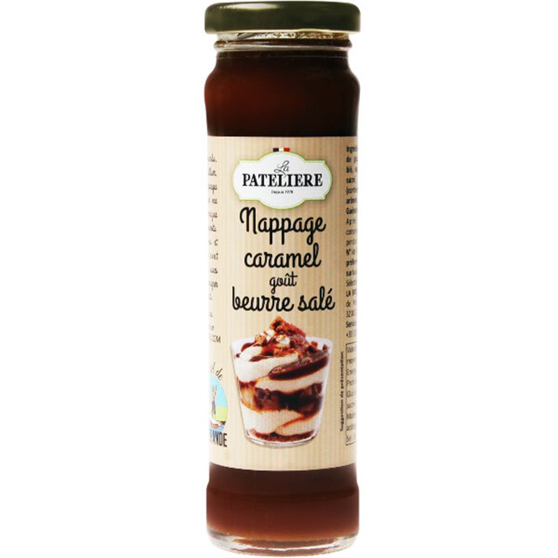 LA PATELIERE NAPPAGE CARAMEL BEURRE SALE 200G