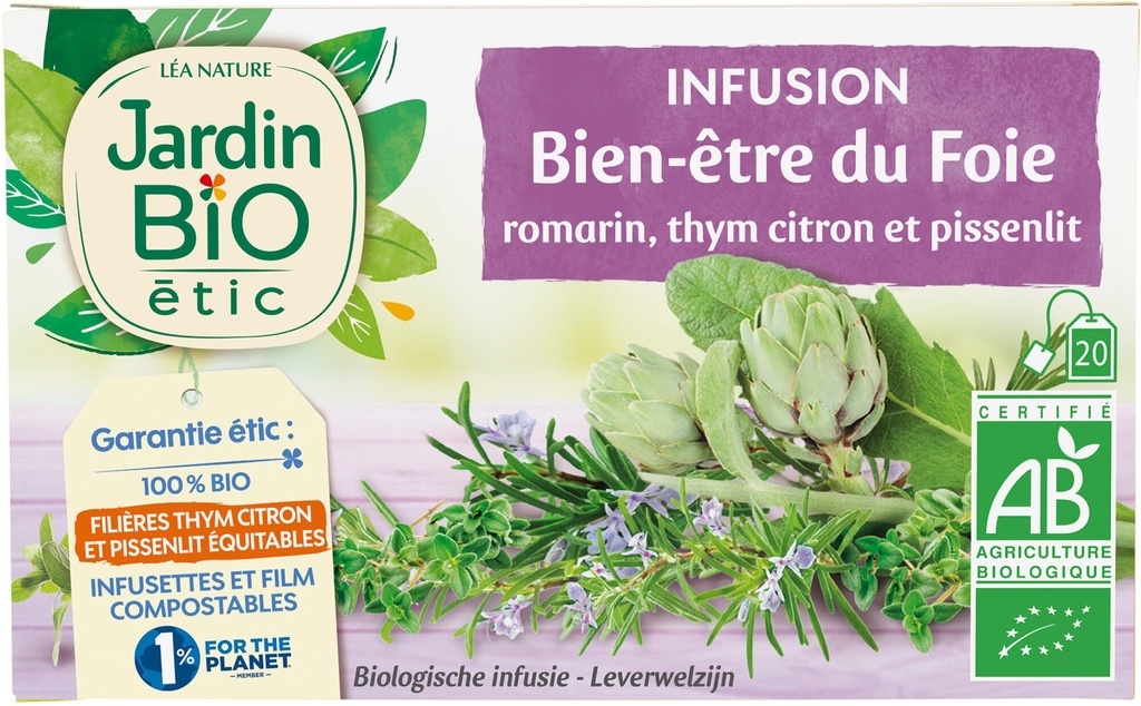 JARDIN BIO INF BIEN-ETRE DE FOIE