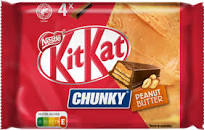 KITKAT CHUNKY PEANUT BUTTER *4