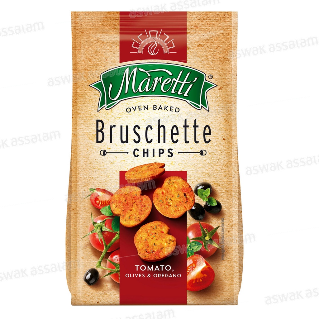 BRUSCHETTE CHIPS TOMATO MARETTI 70G