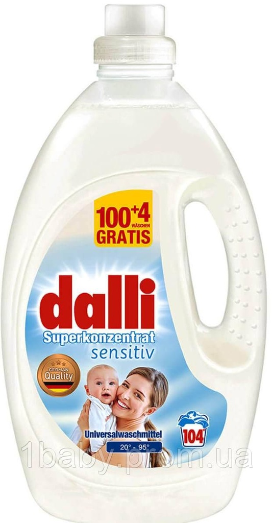 DALLI SENSITIV 104 LAVAGES  3,65L
