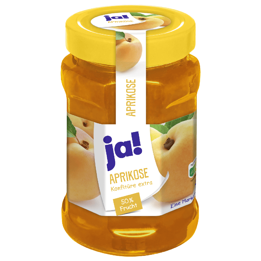 JA! CONFITURE ABRICOTEXTRA 450G