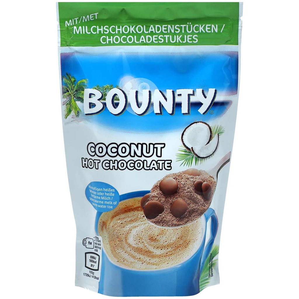 BOUNTY INSTANT HOT CHOCOLATE 150G