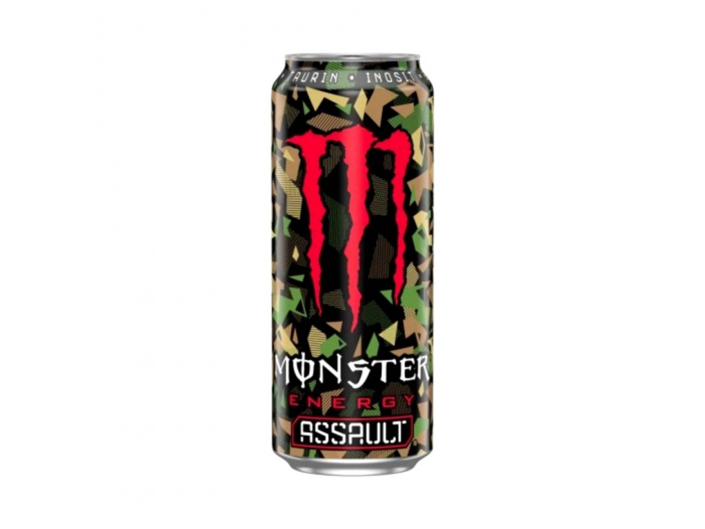 MONSTER ENERGY ASSAULT 500ML