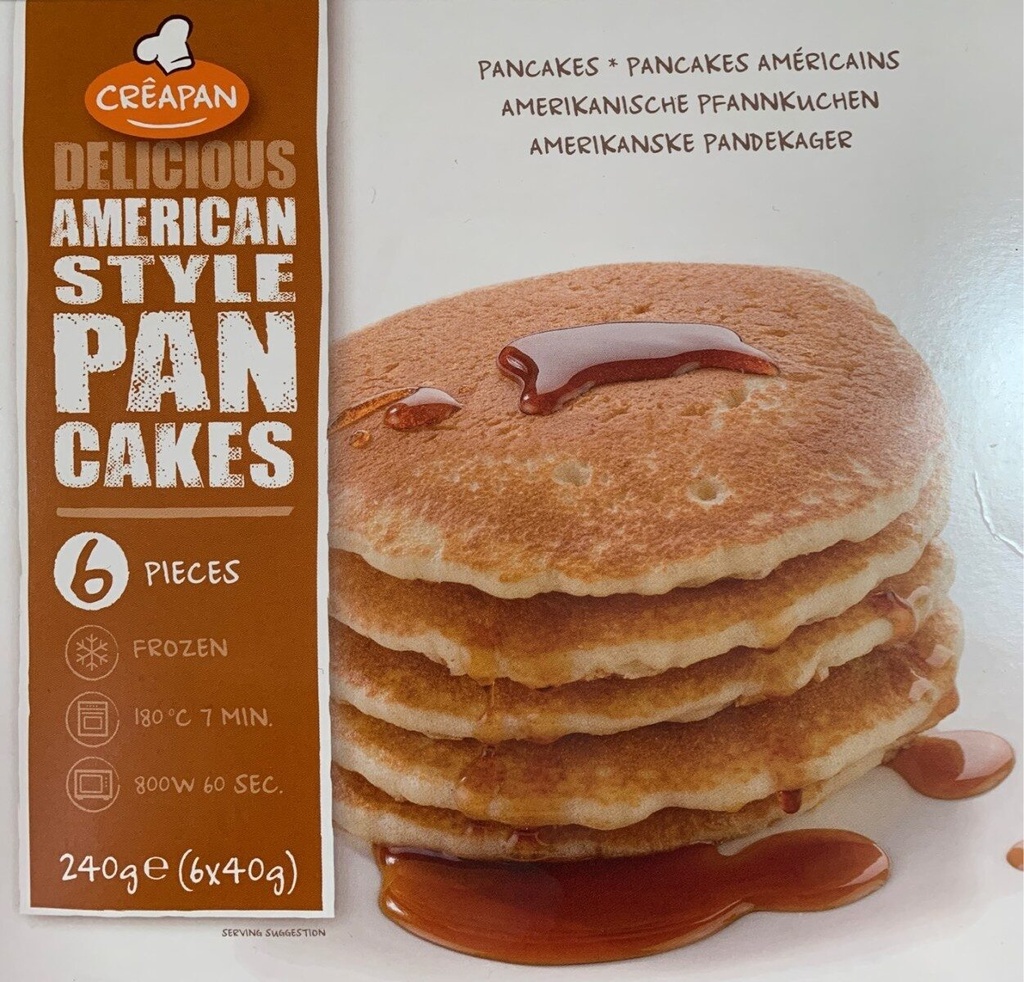 AMERICIANS PANACKES 6 PIECES