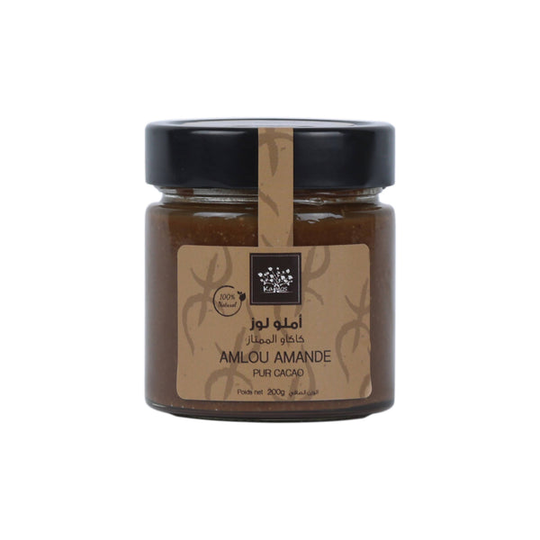 AMLOU CACAHUETE FLEURS D'ORANGER FLEUR DE SEL 200G