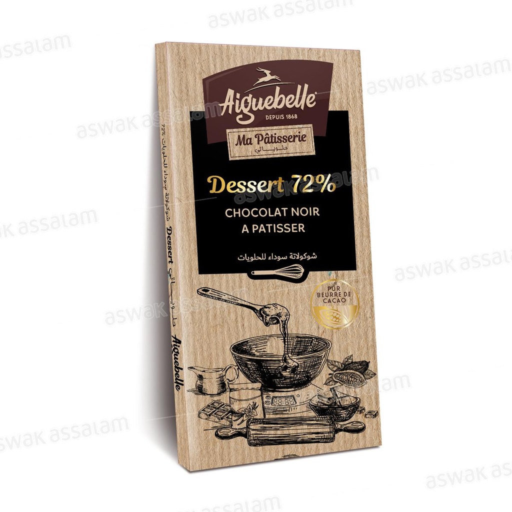 AIGUEBELLE CHOCOLAT NOIR A PATISSER 72%