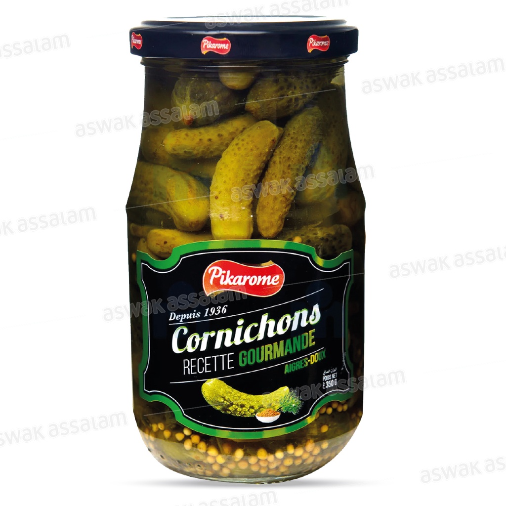 PIKAROME CORNICHONS AU VINAIGRE 350G