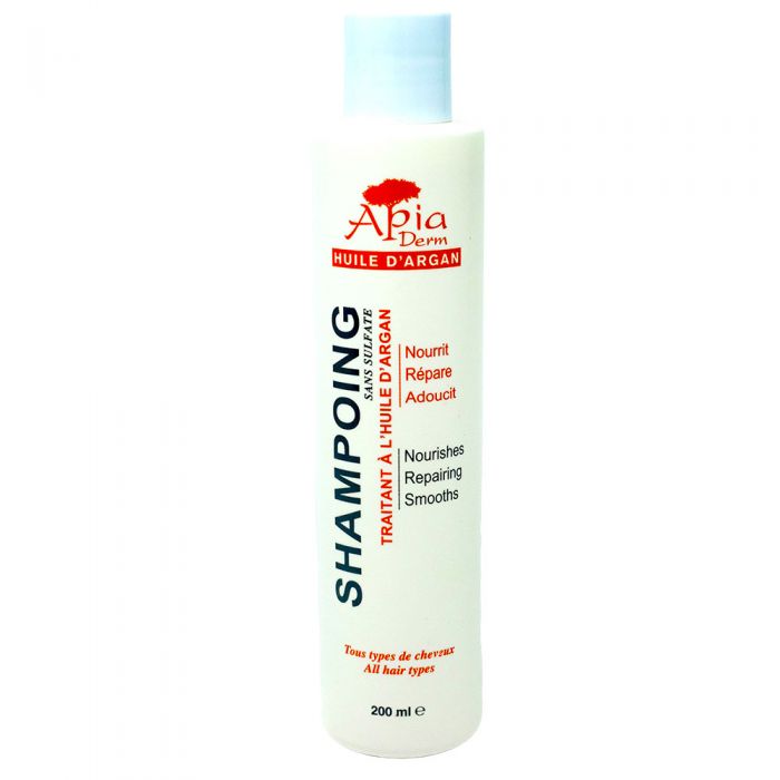 APIA SHAMPOING SS SULFATE A HUILE D'ARGAN 200ML
