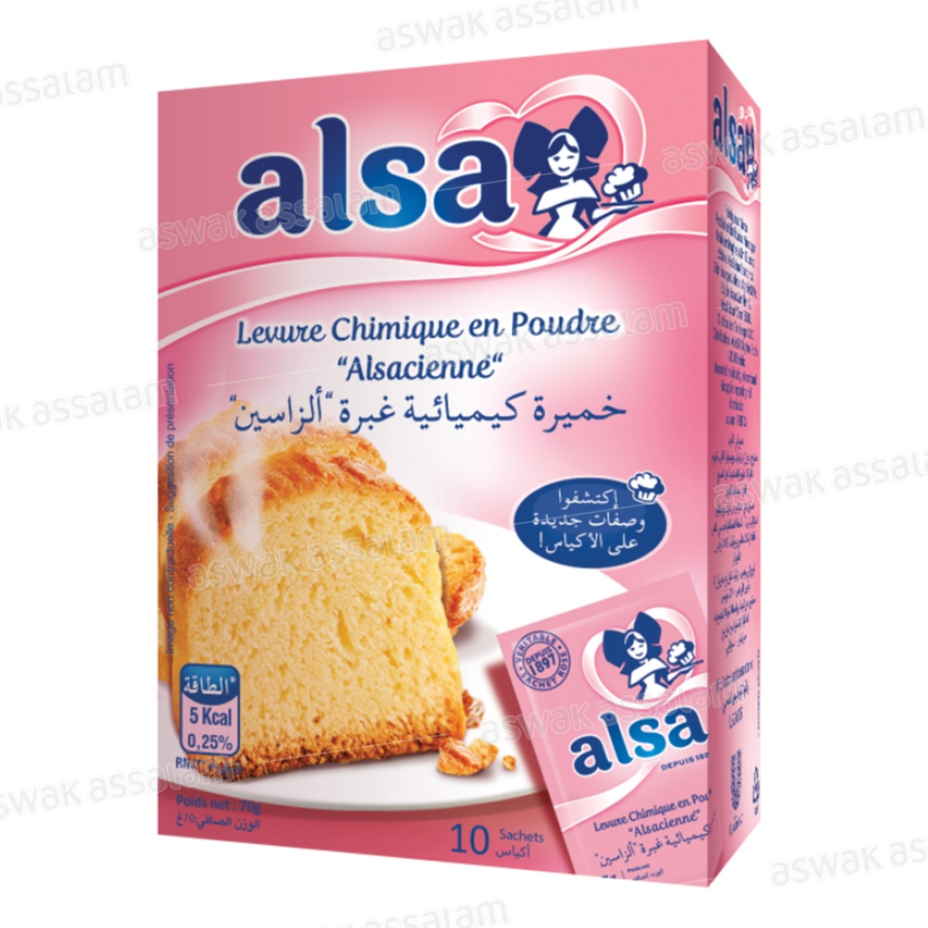 ALSA LEVURE CHIMIQUE EN POUDRE 10 SACHETS