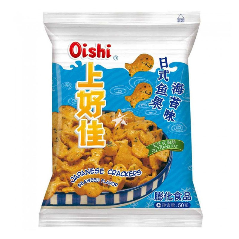 CACKERS POISSON GOUT ALGUES 40G
