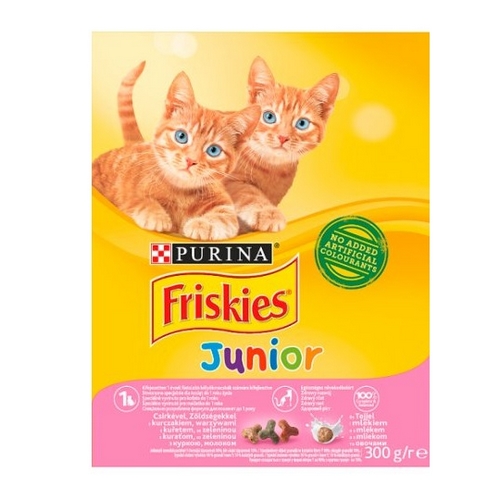 PURINA FRISKIES JUNIOR AU POULET&amp;DINDE&amp;LEGUMES 300