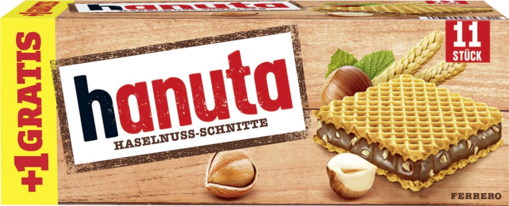 HANUTA WAFER 11 PIECES