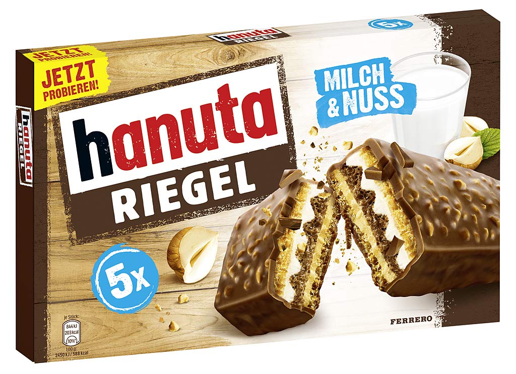 HANUTA BISCUIT RIEGEL*5