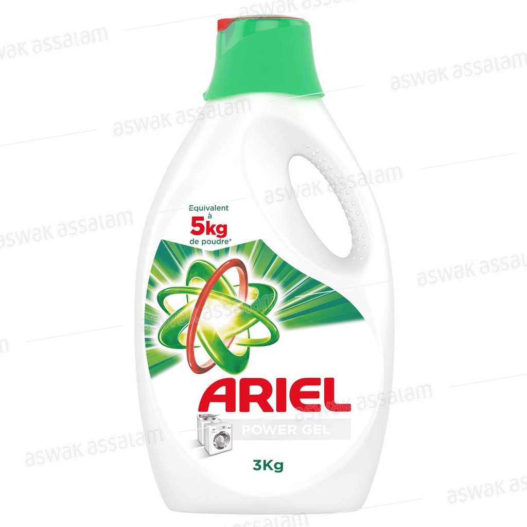 ARIEL POWER GEL ORIGINAL LIQUIDE 3KG
