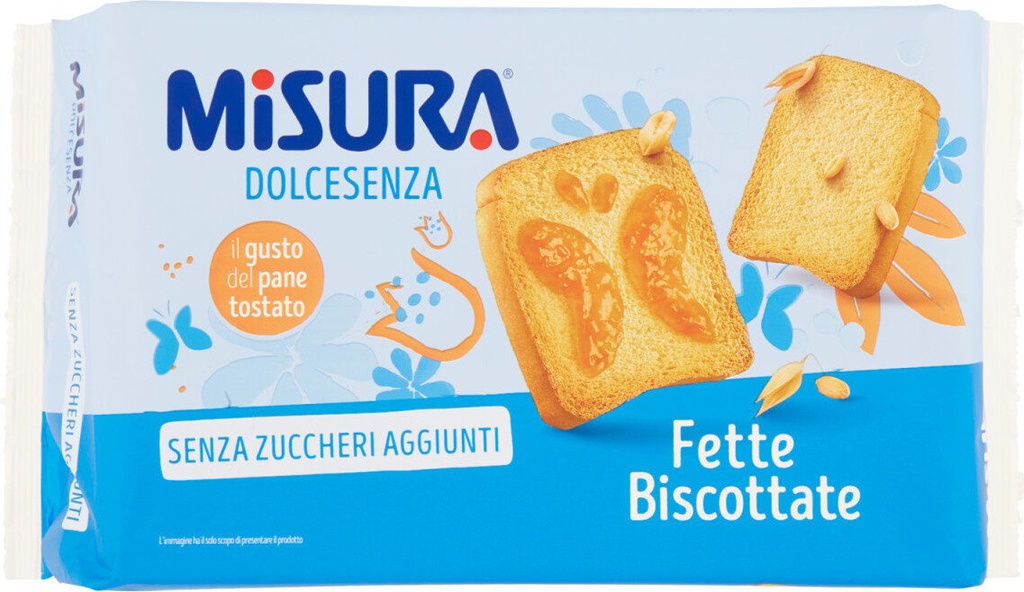 BISCOTTES SS SUCRE AJOUTE MISURA 320G