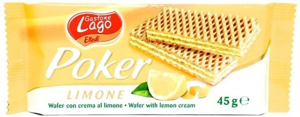 LAGO BISCUIT POKER CITRON 45G