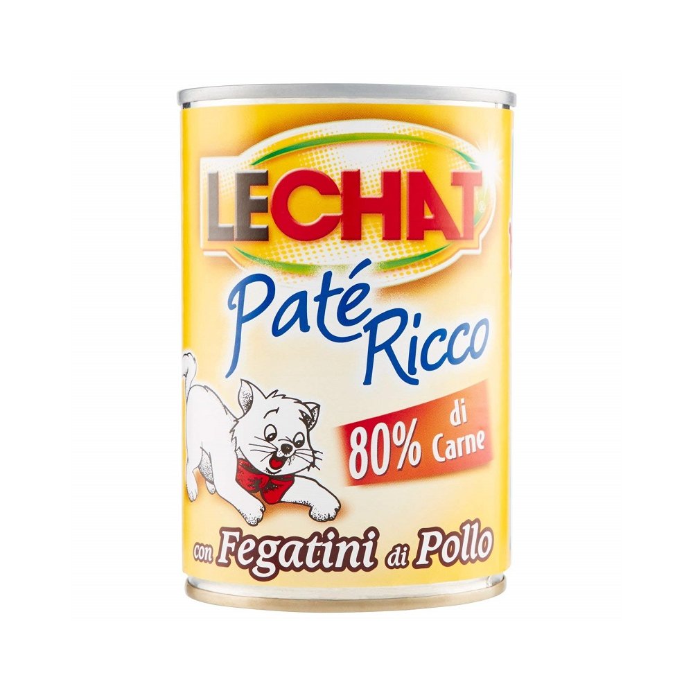 LE CHAT PATE RICO POULET 400G