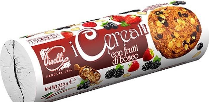 BISCUIT ORE LIETE FRUITS ROUGES 250G