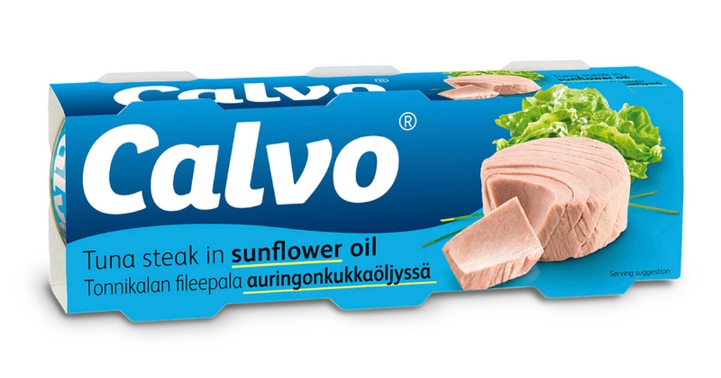THON CALVO A L'HUILE DE TOURNESOL *3