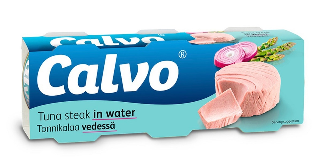 THON CALVO AU NATUREL 3 X80G