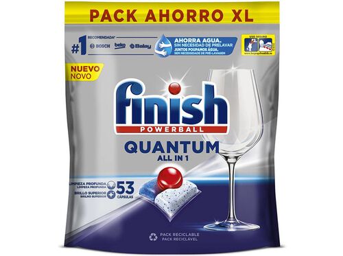 FINISH QUANTUM TABLETTES LAVE-VAISSELLE 53 CAPSULE