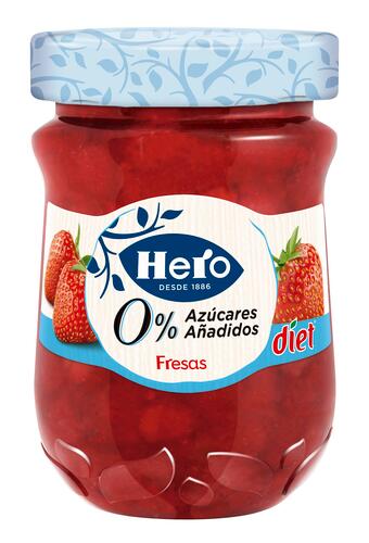 CONFITURE SS SUCRE FRAISE HERO DIET 280g