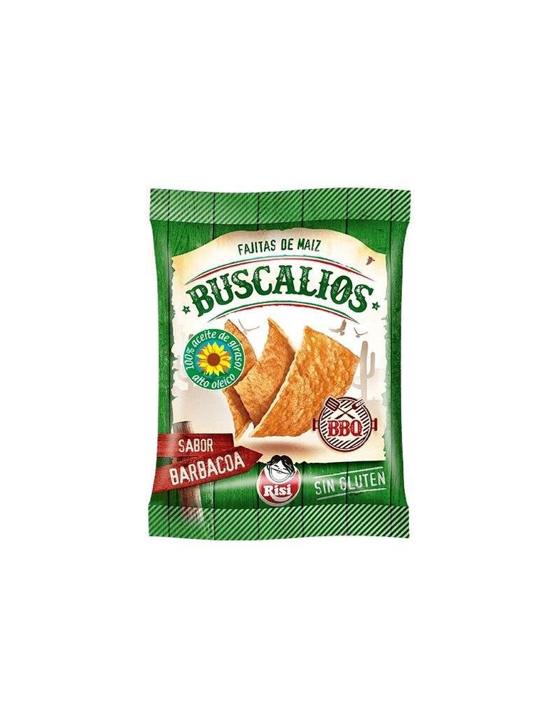 BUSCALIOS FAJITAS DE MAIZ BBQ 35G