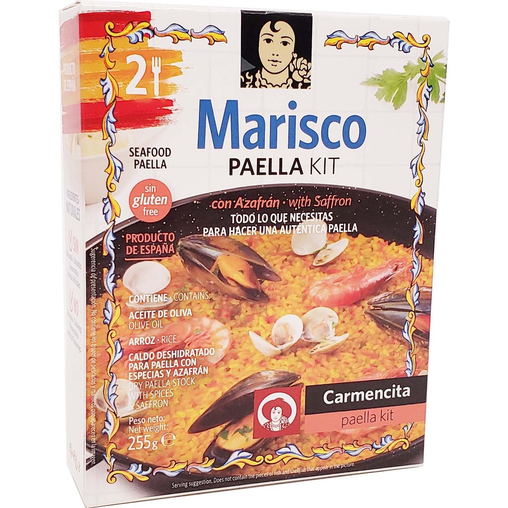 CARMENCITA PAELA KIT SEAFOOD 255G