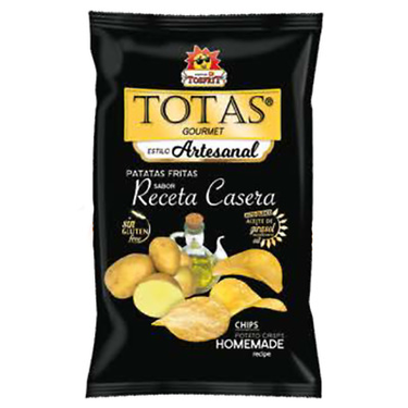 TOTAS CHIPS RECETA CASERA 120G