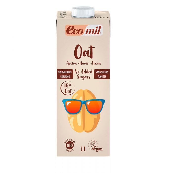 ECOMIL LAIT D'AVOINE SANS SUCRE 1L