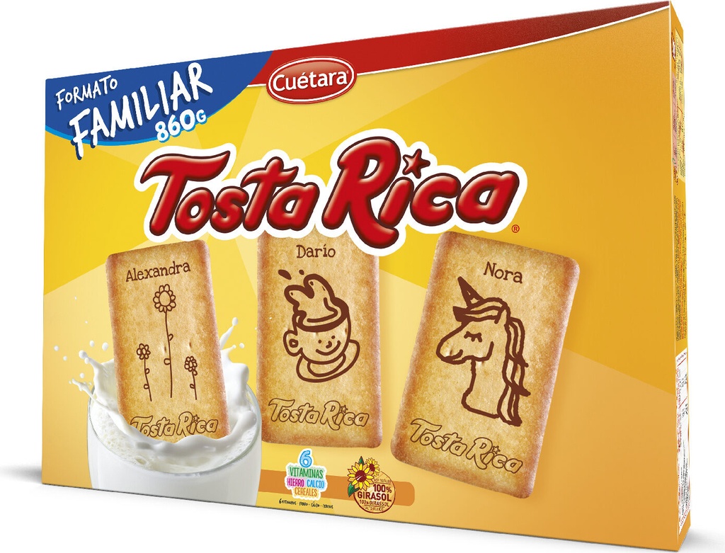 CUETARA TOSTA RICA 570G