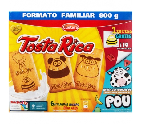 CUETARA TOSTA RICA 860G