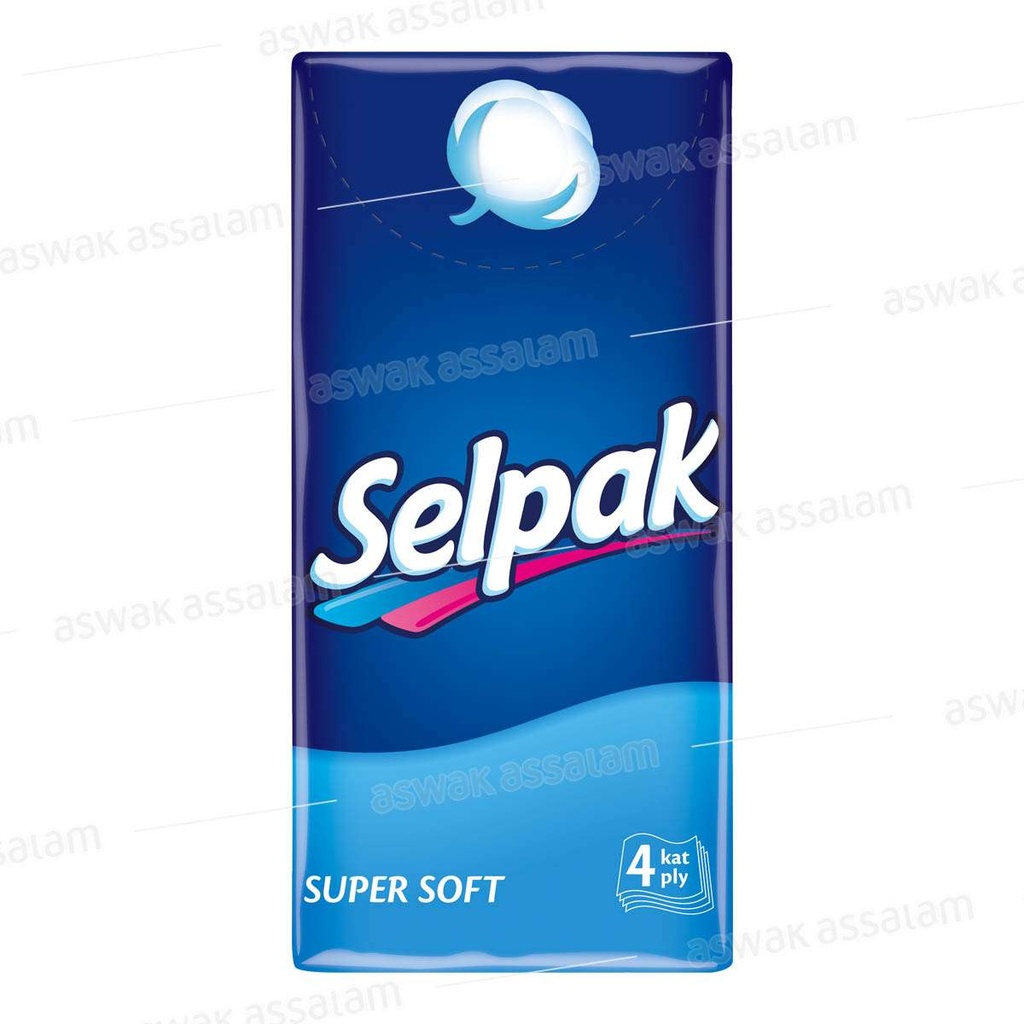 SELPAK BOITES MOUCHOIRS BLANC 3 PLIS *10