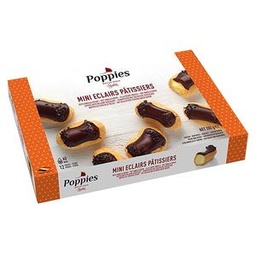 [5411823002006] POPPIES MINI ECLAIRS PATISSIERS VANILLE 12 PIÉCES