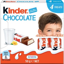 [80177609] KINDER CHOCOLATE 50G T4