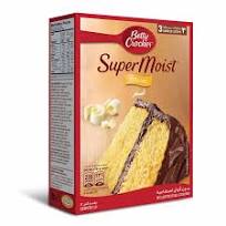[016000437906] YELLOW SUPER MOIST CAKE 500G BETTY CROCKER