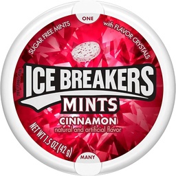 [034000720613] BONBON SS SUCRE ICE BREAKERS MINT CINNAMON