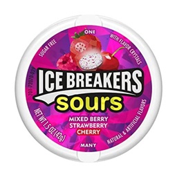 [034000720705] BONBON ICE BREAKERS SOURS